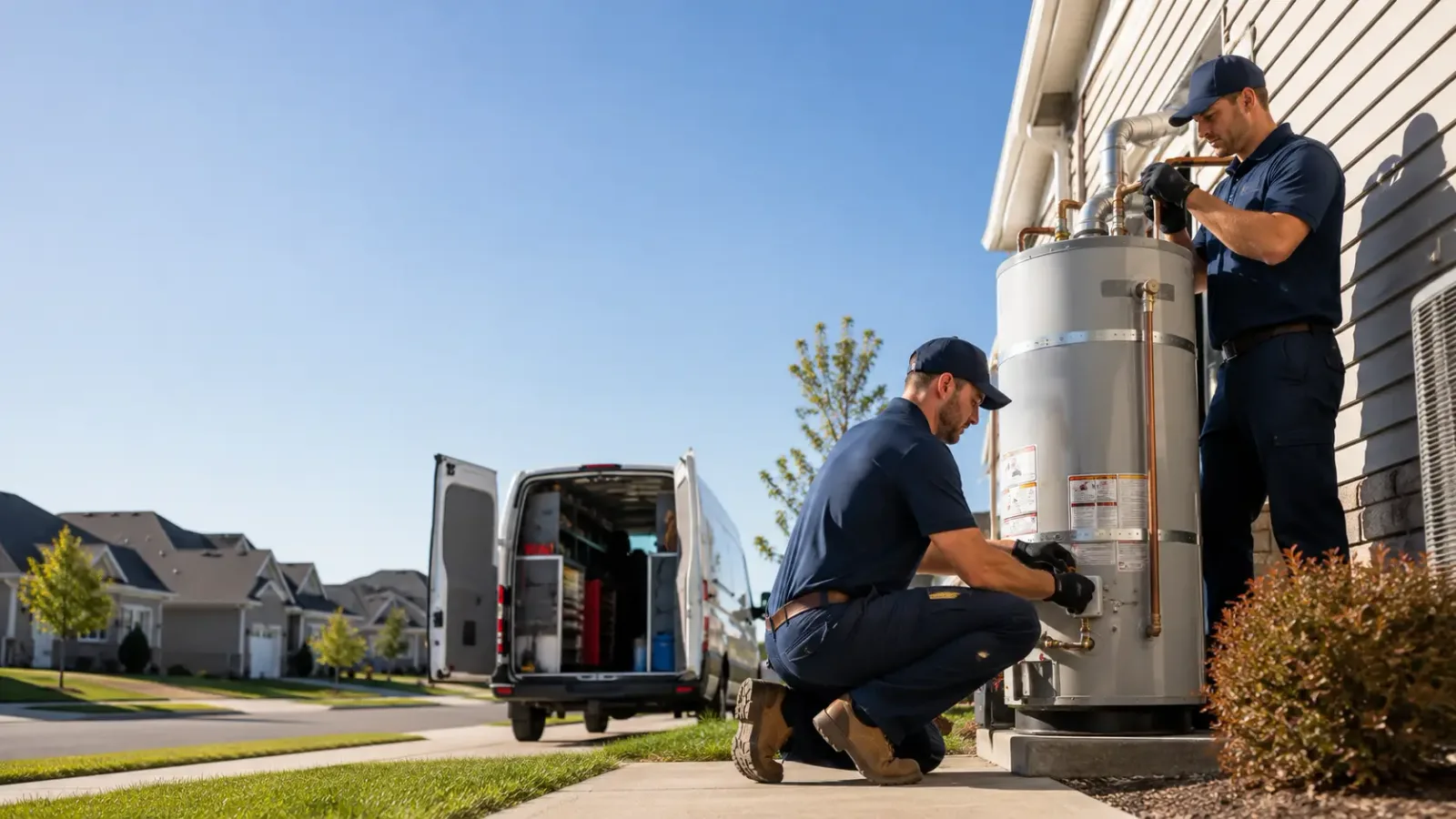 Water Heater Installation in Bergholz, OH